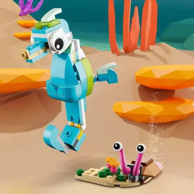 LEGO Creator 3’ü 1 Arada Yunus ve Kaplumbağa 31128 - 2