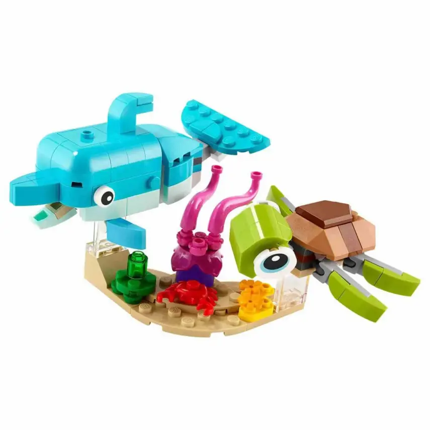 LEGO Creator 3’ü 1 Arada Yunus ve Kaplumbağa 31128 - 1
