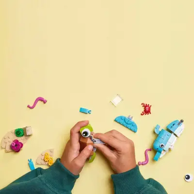 LEGO Creator 3’ü 1 Arada Yunus ve Kaplumbağa 31128 - 8
