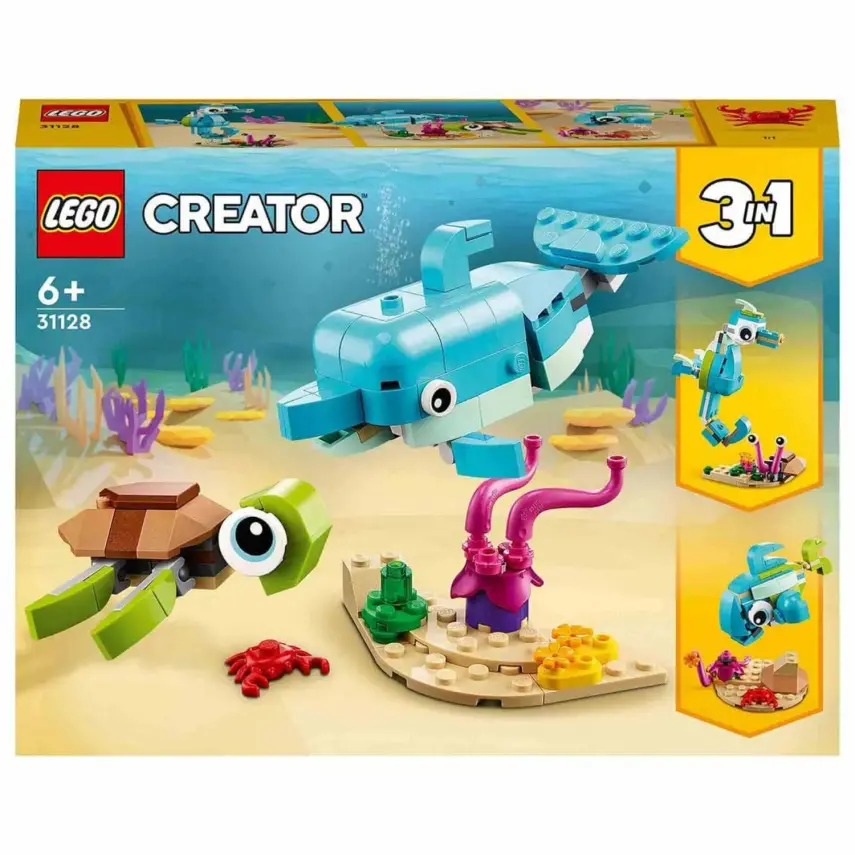 LEGO Creator 3’ü 1 Arada Yunus ve Kaplumbağa 31128 - 9