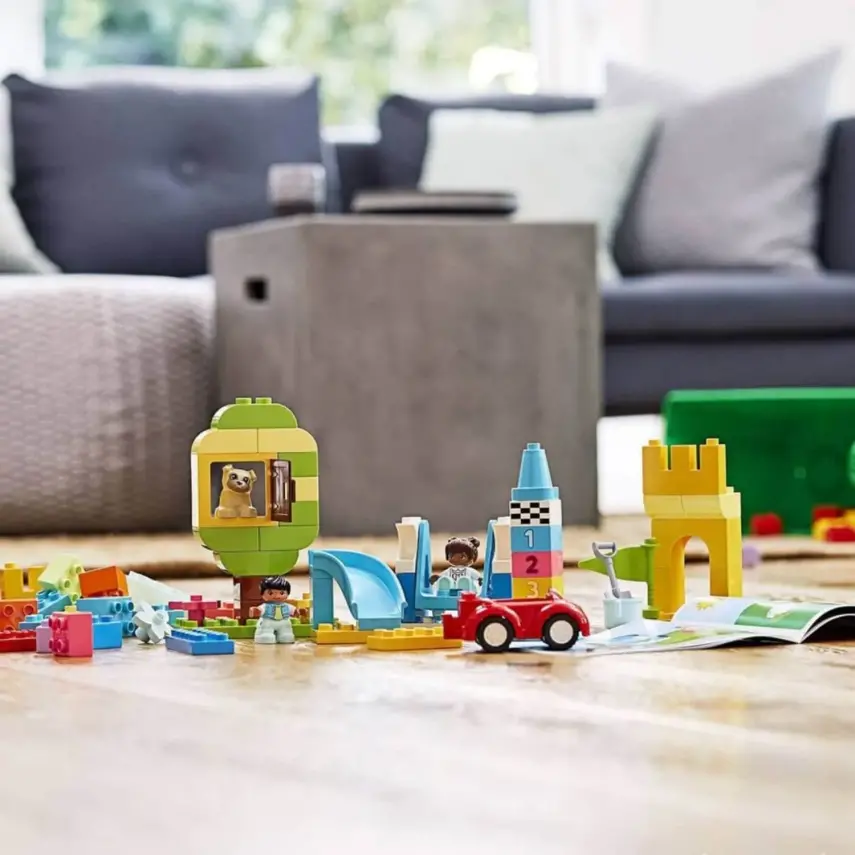 LEGO Duplo Classic Lüks Yapım Parçası Kutusu 10914 - 6