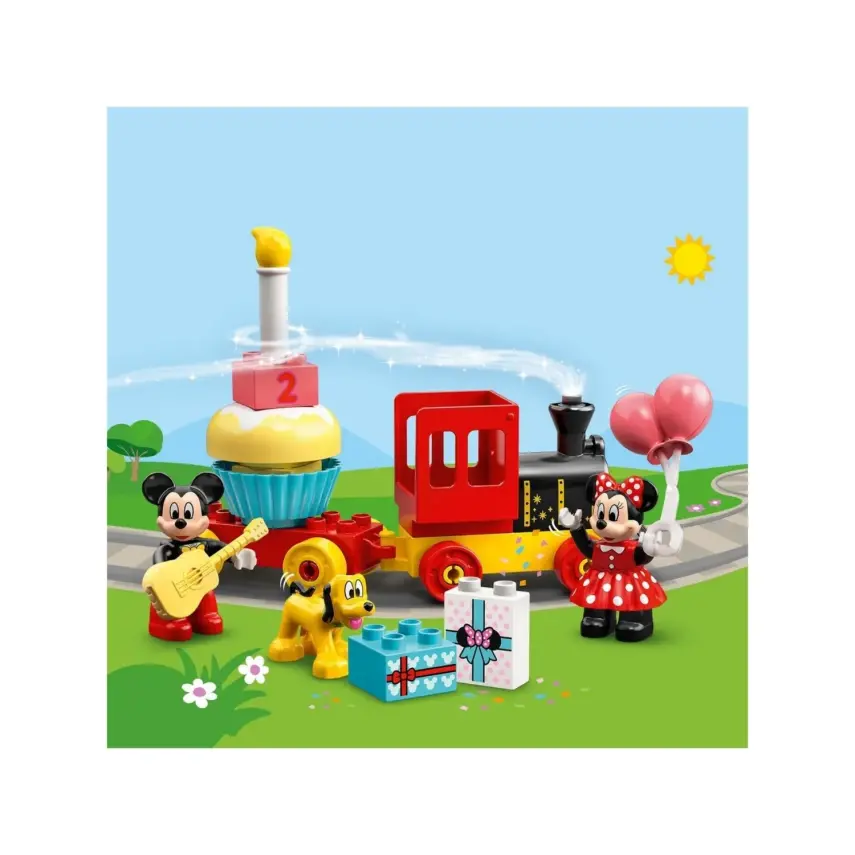 LEGO DUPLO Disney Mickey ve Minnie Doğum Günü Treni 10941 - 6