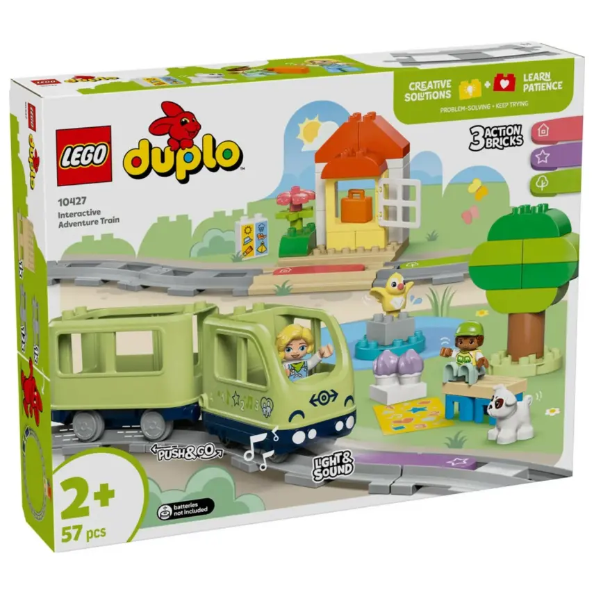 LEGO DUPLO Kasabası İnteraktif Macera Treni 10427  - 1