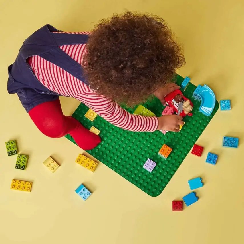 LEGO DUPLO Yeşil Yapım Plakası - 6