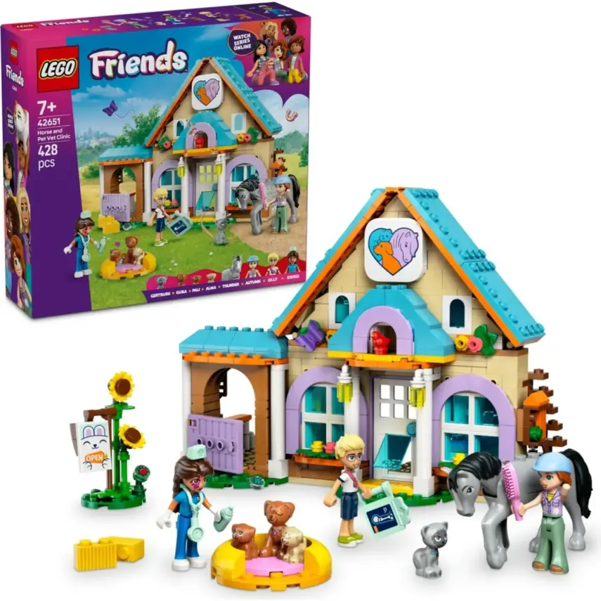 LEGO Friends At ve Evcil Hayvan Veteriner Kliniği 42651 - 9