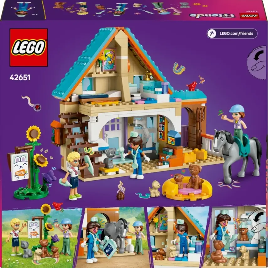 LEGO Friends At ve Evcil Hayvan Veteriner Kliniği 42651 - 6