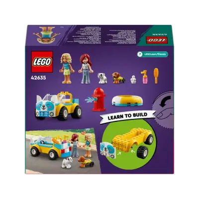 LEGO Friends Köpek Kuaförü Arabası 42635 (1)