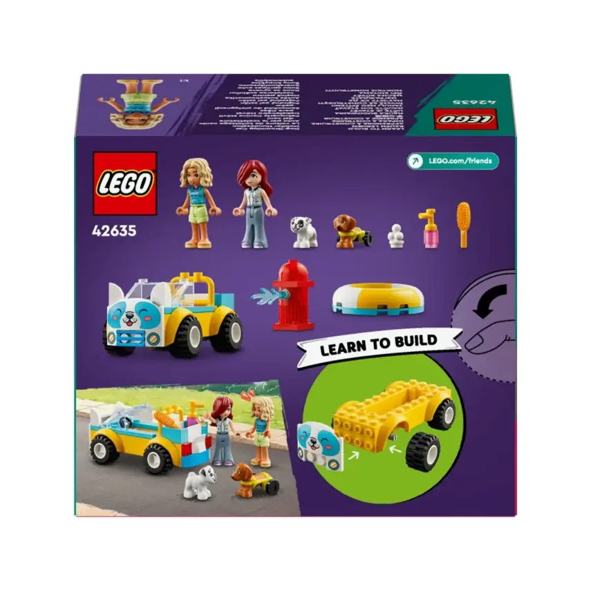 LEGO Friends Köpek Kuaförü Arabası 42635 - 2