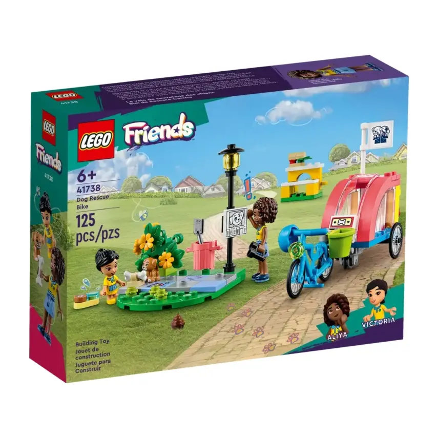 LEGO Friends Köpek Kurtarma Bisikleti 41738 - 1
