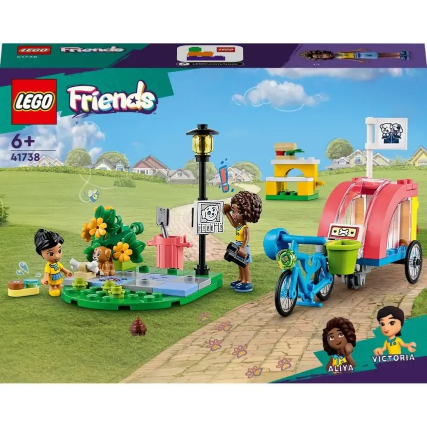 LEGO Friends Köpek Kurtarma Bisikleti 41738 - 12