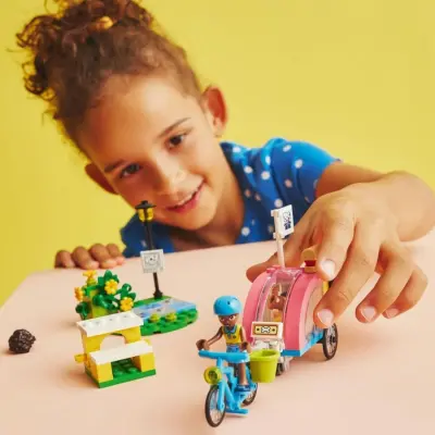 LEGO Friends Köpek Kurtarma Bisikleti 41738 (1)