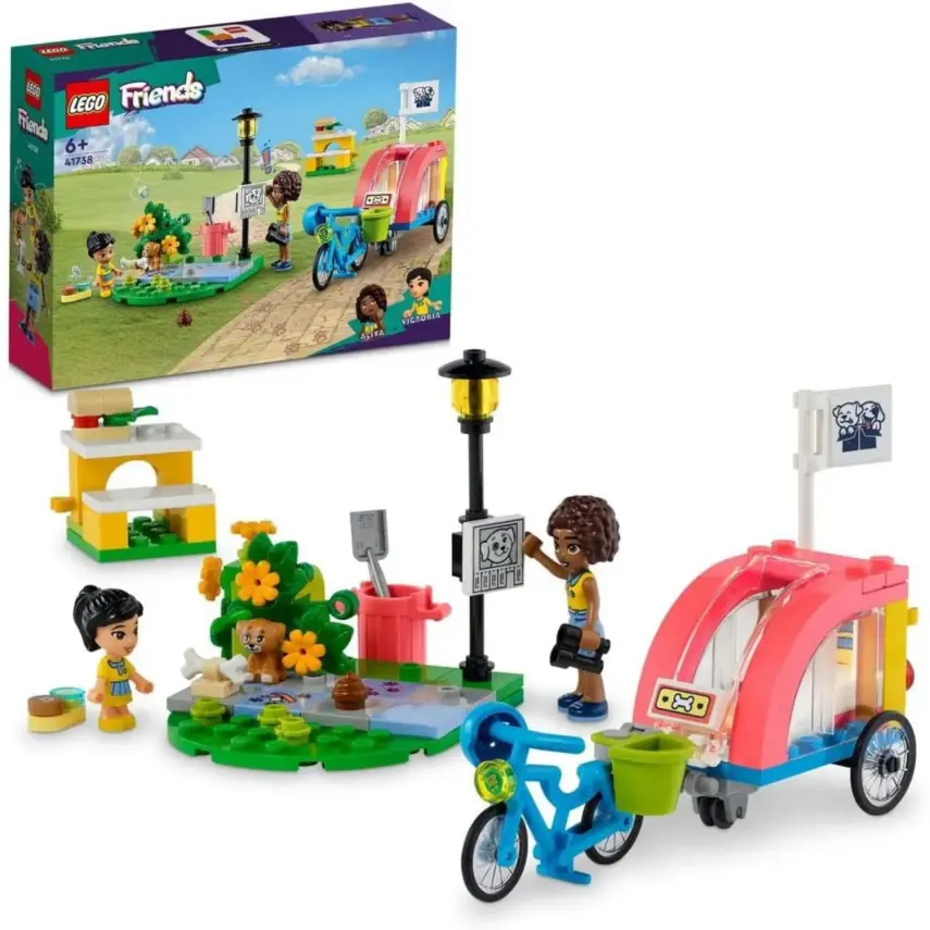 LEGO Friends Köpek Kurtarma Bisikleti 41738 - 13