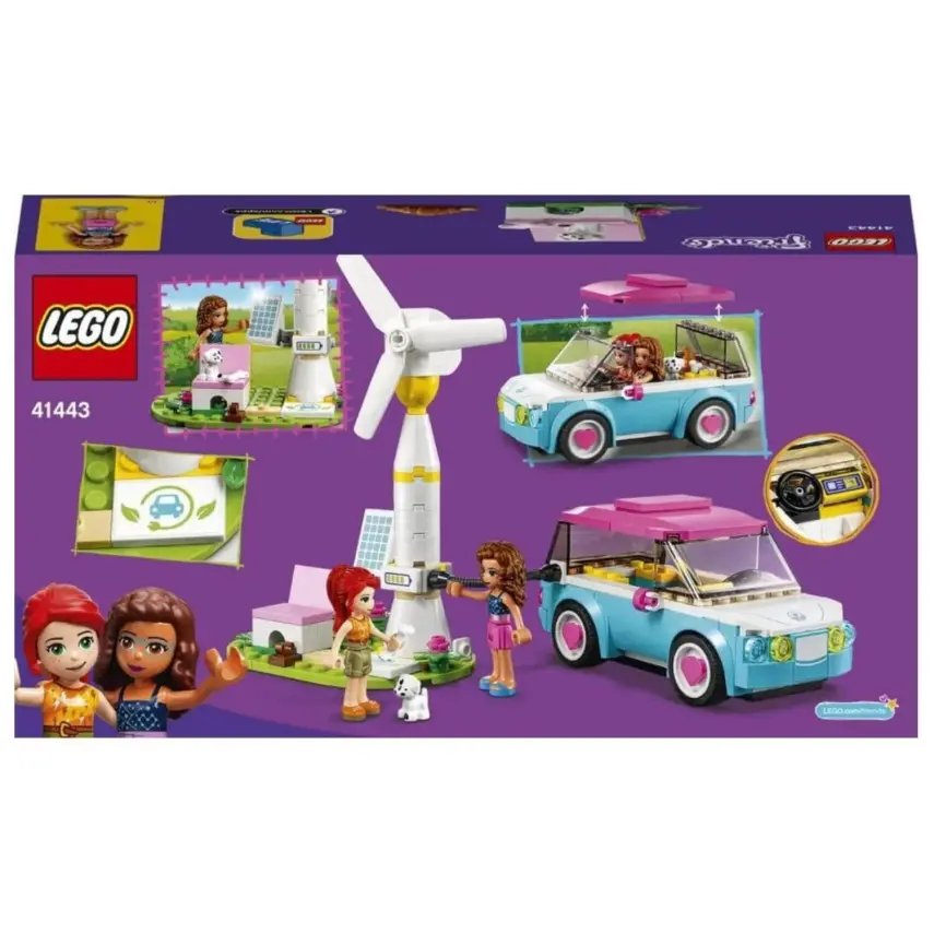 LEGO Friends Olivia'nın Elektrikli Arabası 41443 - 3