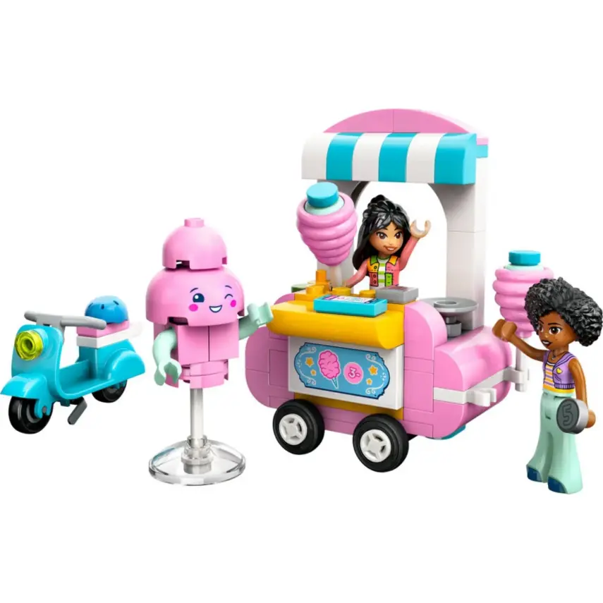 LEGO Friends Pamuk Şeker Standı ve Scooter 42643  - 2