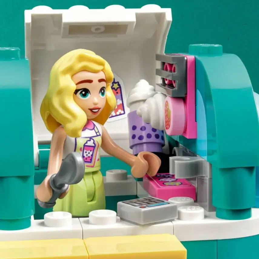 LEGO Friends Seyyar İnci Çayı Dükkanı Oyuncak Yapım Seti 41733 - 4