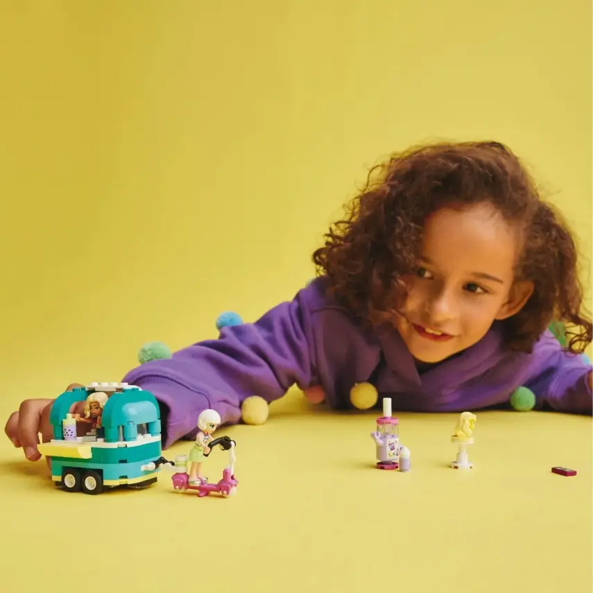 LEGO Friends Seyyar İnci Çayı Dükkanı Oyuncak Yapım Seti 41733 - 5