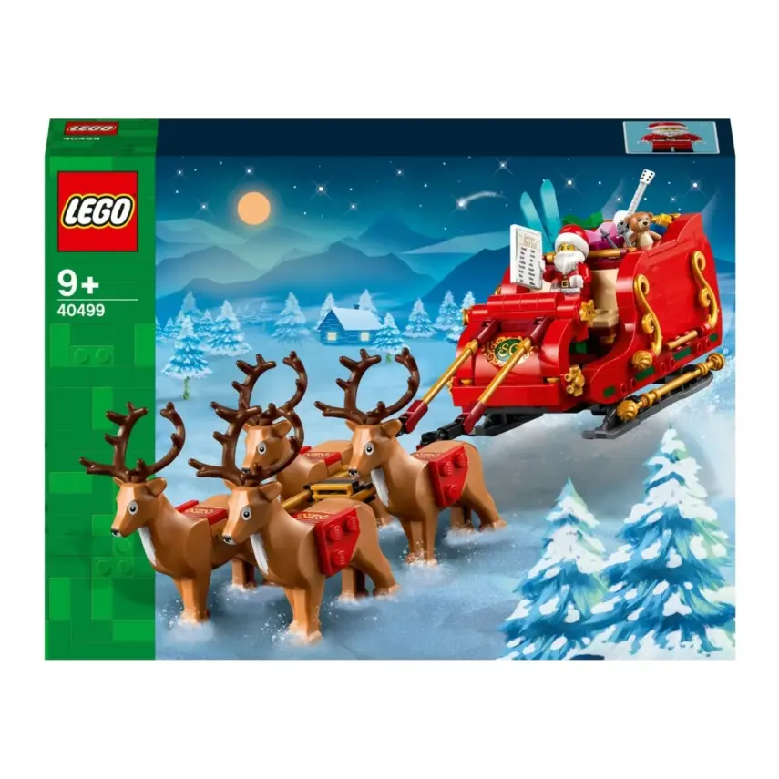 LEGO Iconic Noel Baba'nın Kızağı Oyuncağı 40499 - 1