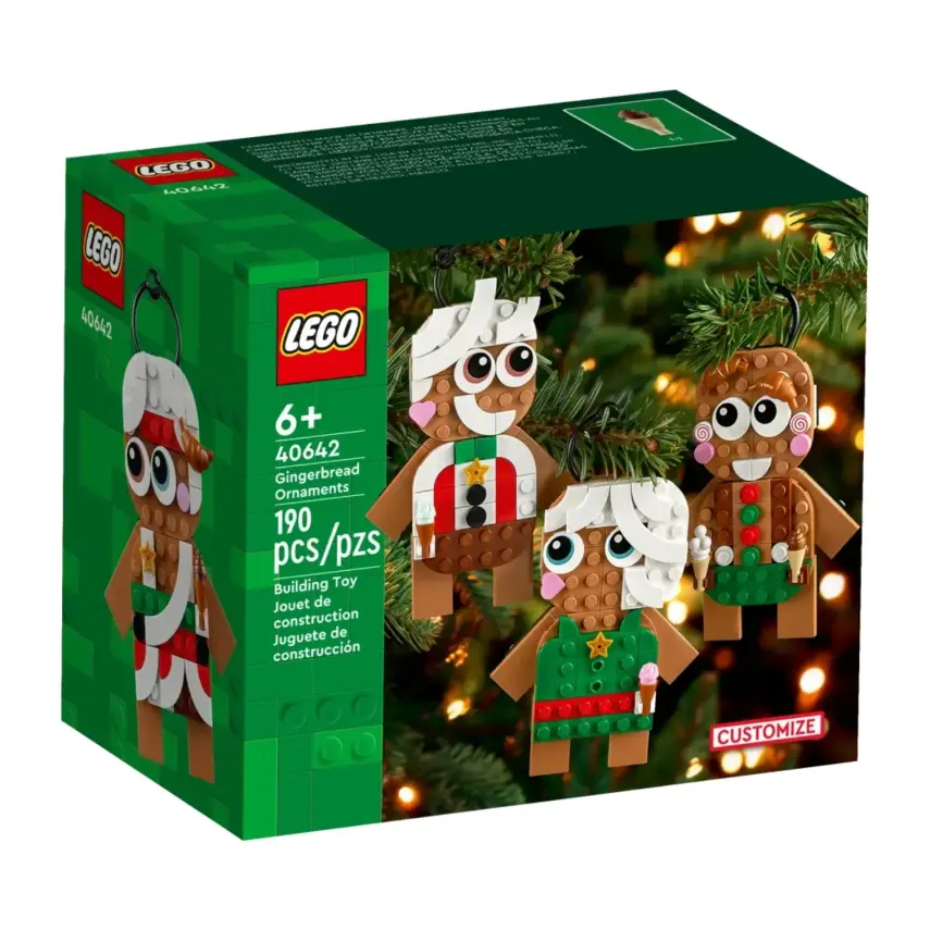 LEGO Iconic Zencefilli Kurabiye Süsleri 40642 - 1