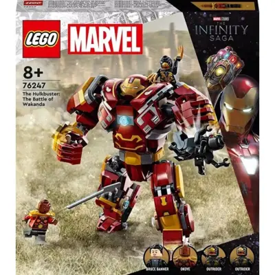 LEGO Marvel Hulkbuster: Wakanda Savaşı Oyuncak Yapım Seti 76247 - 2