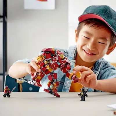 LEGO Marvel Hulkbuster: Wakanda Savaşı Oyuncak Yapım Seti 76247 - 11