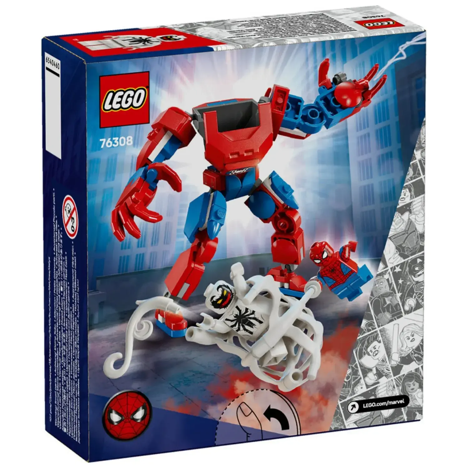LEGO Marvel Örümcek Adam Robotu, Anti Venom'a Karşı 76308 | Satın Al