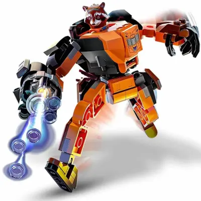 LEGO Marvel Rocket Robot Zırhı Oyuncak Yapım Seti 76243  - 3