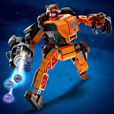 LEGO Marvel Rocket Robot Zırhı Oyuncak Yapım Seti 76243  - 4