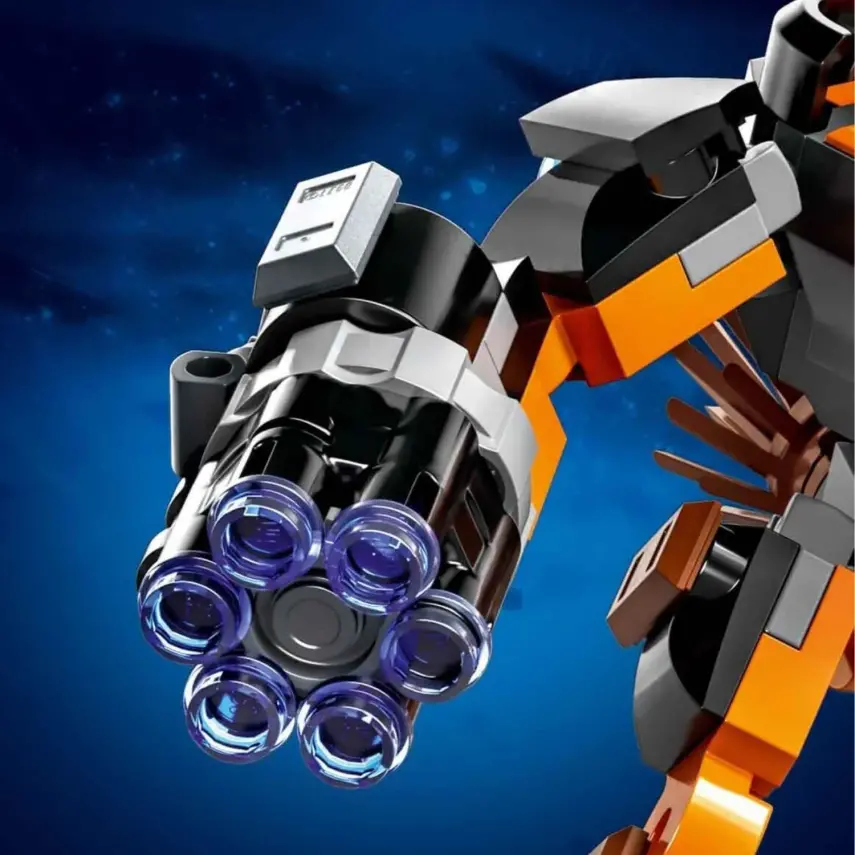 LEGO Marvel Rocket Robot Zırhı Oyuncak Yapım Seti 76243  - 7