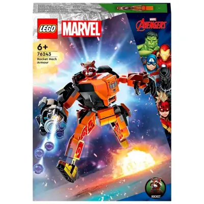LEGO Marvel Rocket Robot Zırhı Oyuncak Yapım Seti 76243  - 1