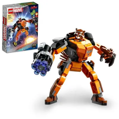 LEGO Marvel Rocket Robot Zırhı Oyuncak Yapım Seti 76243  - 2