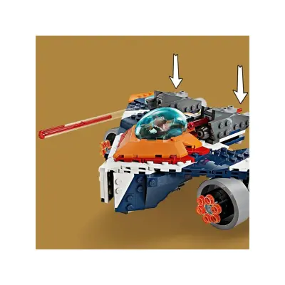 LEGO® Marvel Rocket'in Warbird Aracı Ronan'a Karşı 76278 - 5