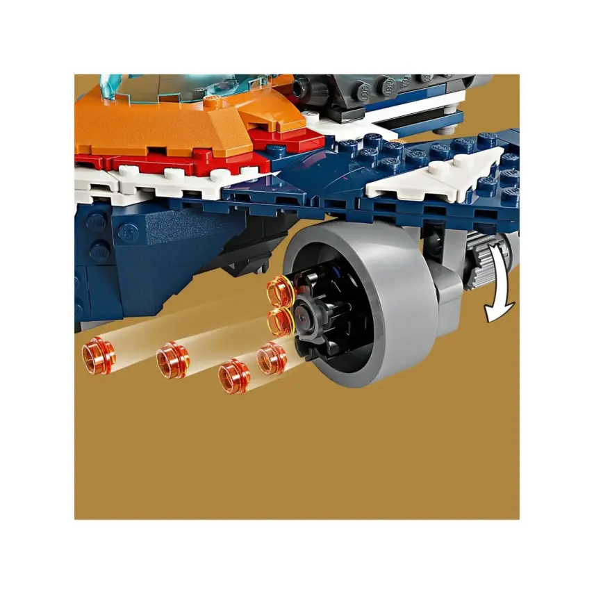 LEGO® Marvel Rocket'in Warbird Aracı Ronan'a Karşı 76278 - 8