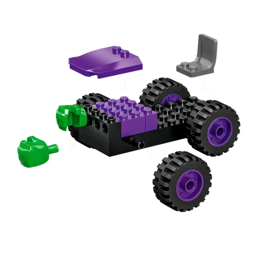 LEGO Marvel Spidey ve İnanılmaz Arkadaşları Hulk, Gergedan Kamyona Karşı 10782 - 4