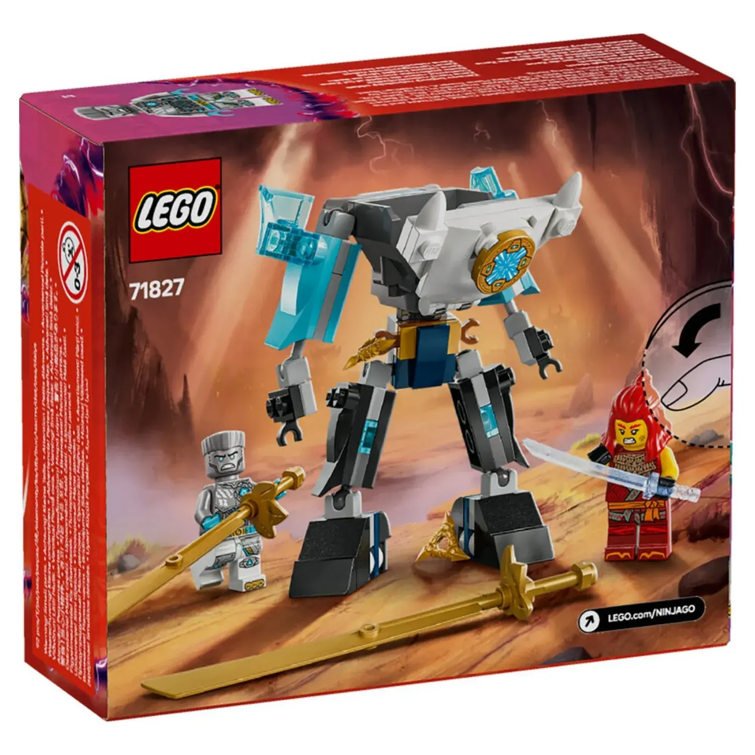 LEGO NINJAGO Zane'in Savaş Zırhı Mech'i 71827 | Satın Al