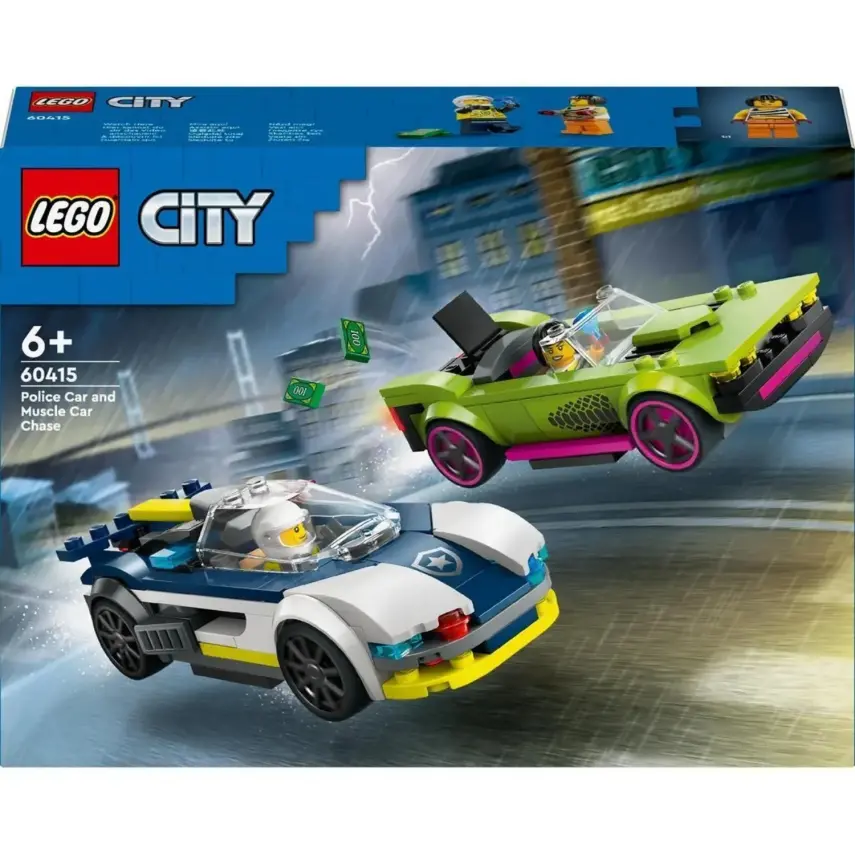 LEGO Police and Muscle Car Chase - 1
