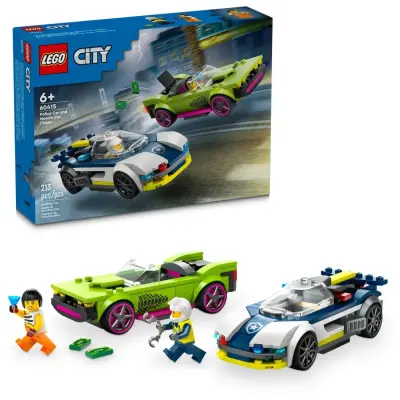 LEGO Police and Muscle Car Chase - 2