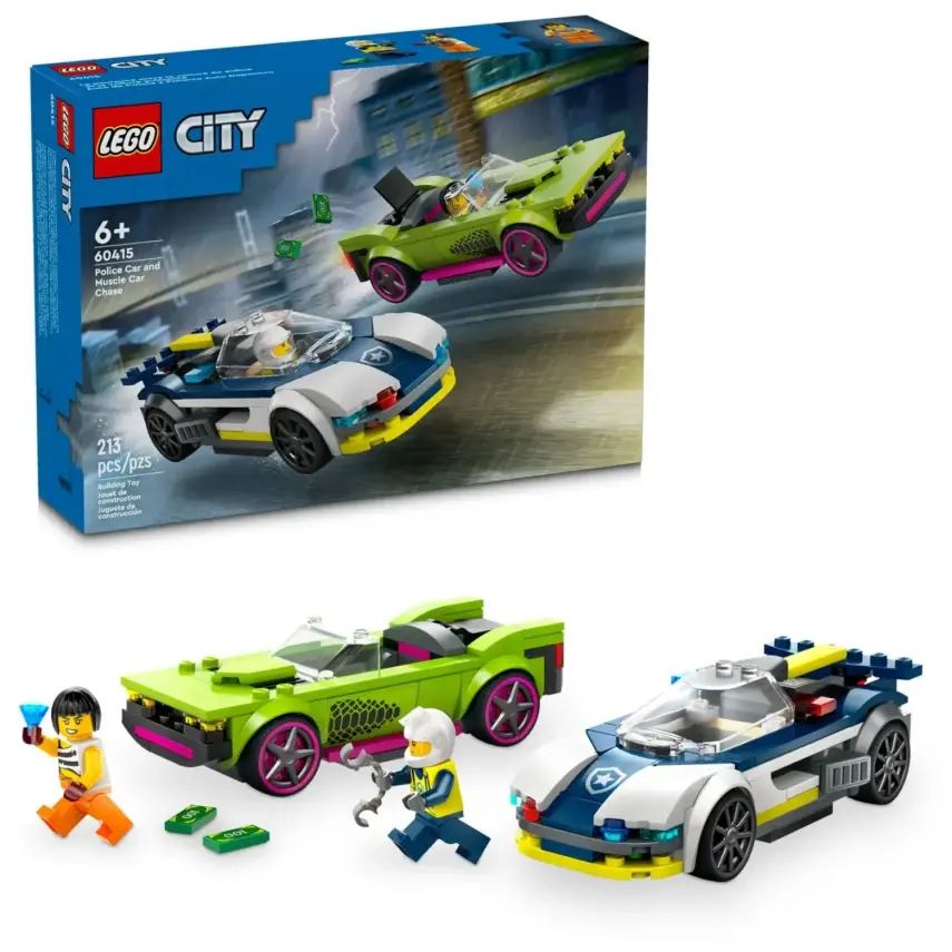 LEGO Police and Muscle Car Chase - 2