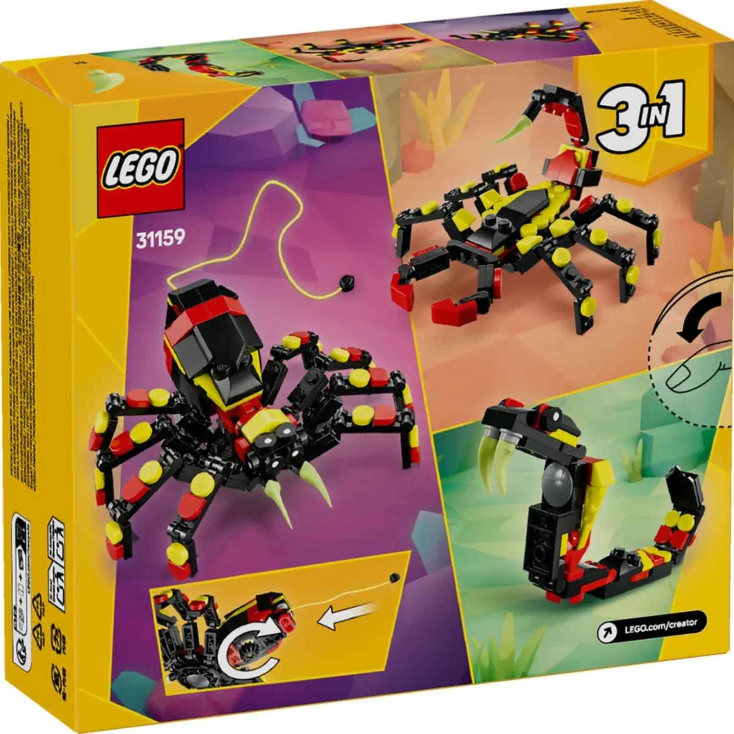 LEGO Şaşırtıcı Örümcek 31159 | Satın Al