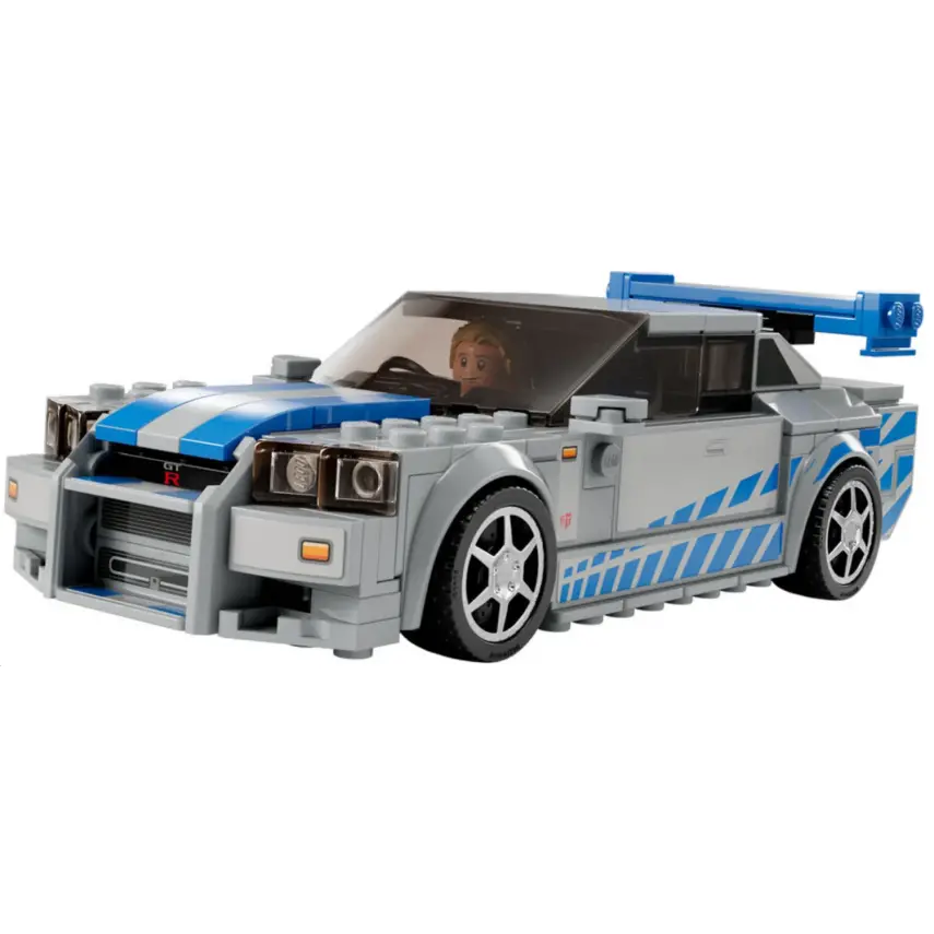 LEGO Speed Champions Daha Hızlı Daha Öfkeli Nissan Skyline GT-R (R34) 76917 - 1