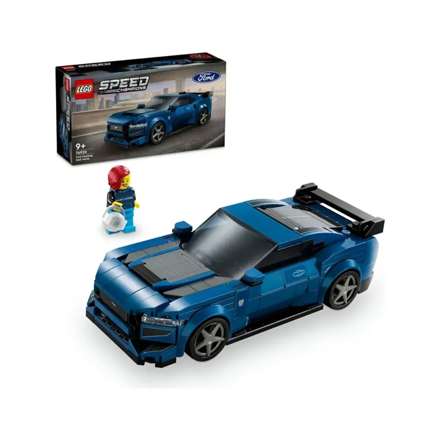 Lego Speed Champions Ford Mustang Dark Horse Spor Araba 76920 - (344 Parça) - 1