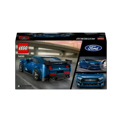 Lego Speed Champions Ford Mustang Dark Horse Spor Araba 76920 - (344 Parça) - 5