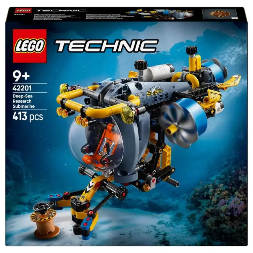 LEGO Technic Derin Deniz Araştırma Denizaltısı 42201  - 1