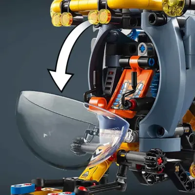 LEGO Technic Derin Deniz Araştırma Denizaltısı 42201  - 8