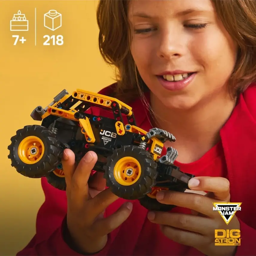 LEGO Technic Monster Jam DIGatron Çek-Bırak 42199  - 4