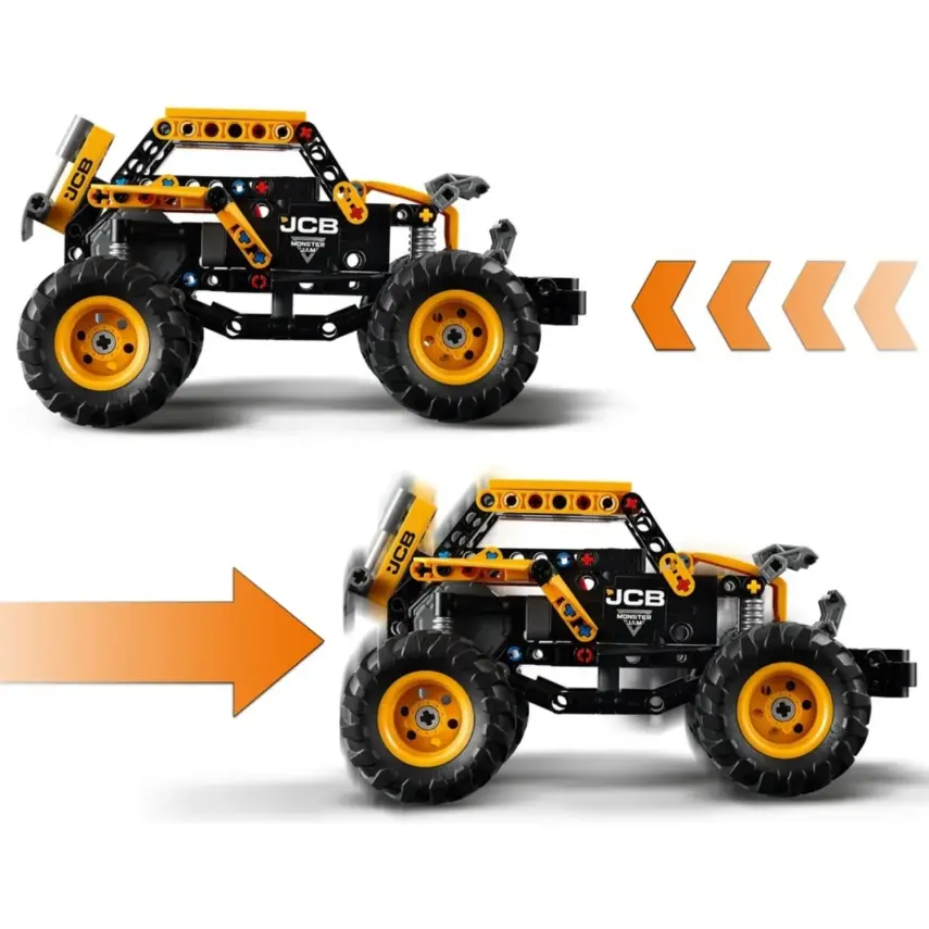LEGO Technic Monster Jam DIGatron Çek-Bırak 42199  - 7