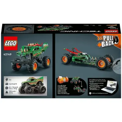 LEGO Technic Monster Jam Dragon 42149 - 9