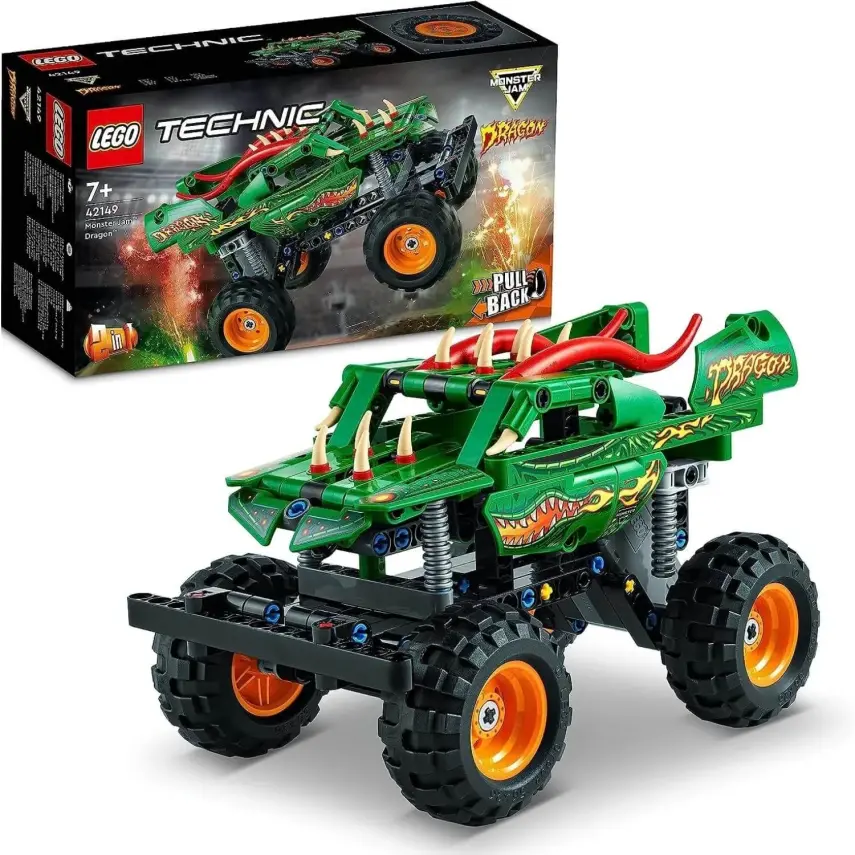 LEGO Technic Monster Jam Dragon 42149 - 10