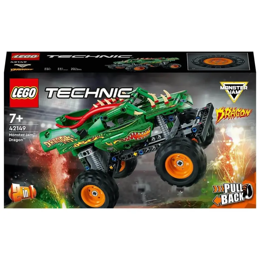 LEGO Technic Monster Jam Dragon 42149 - 4