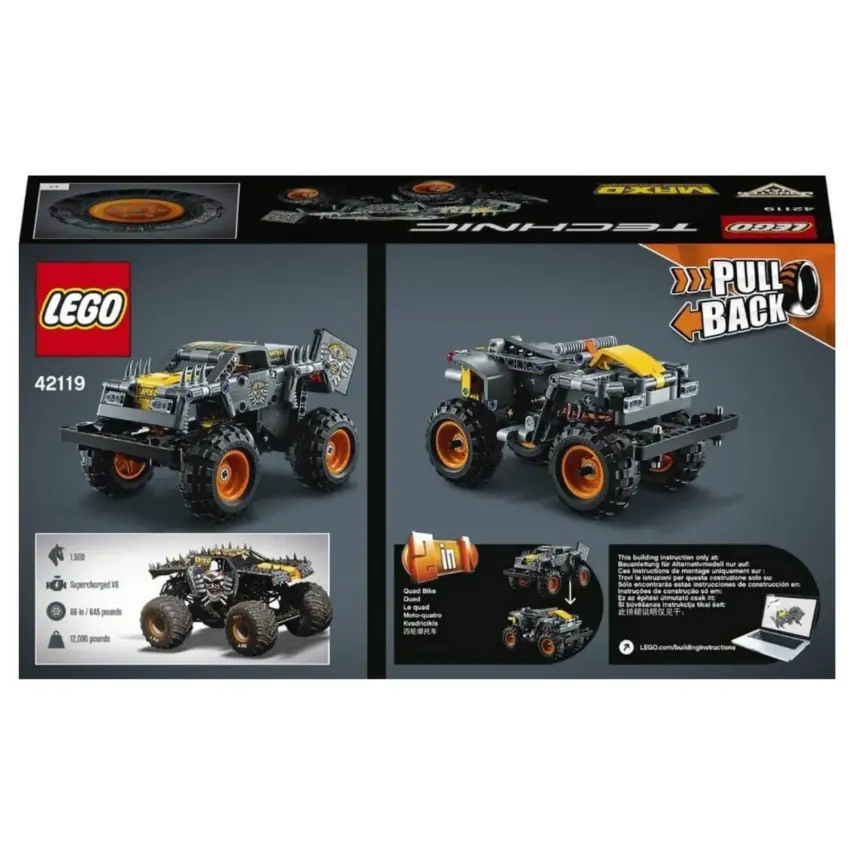 LEGO Technic Monster Jam Max-D 42119 - 7