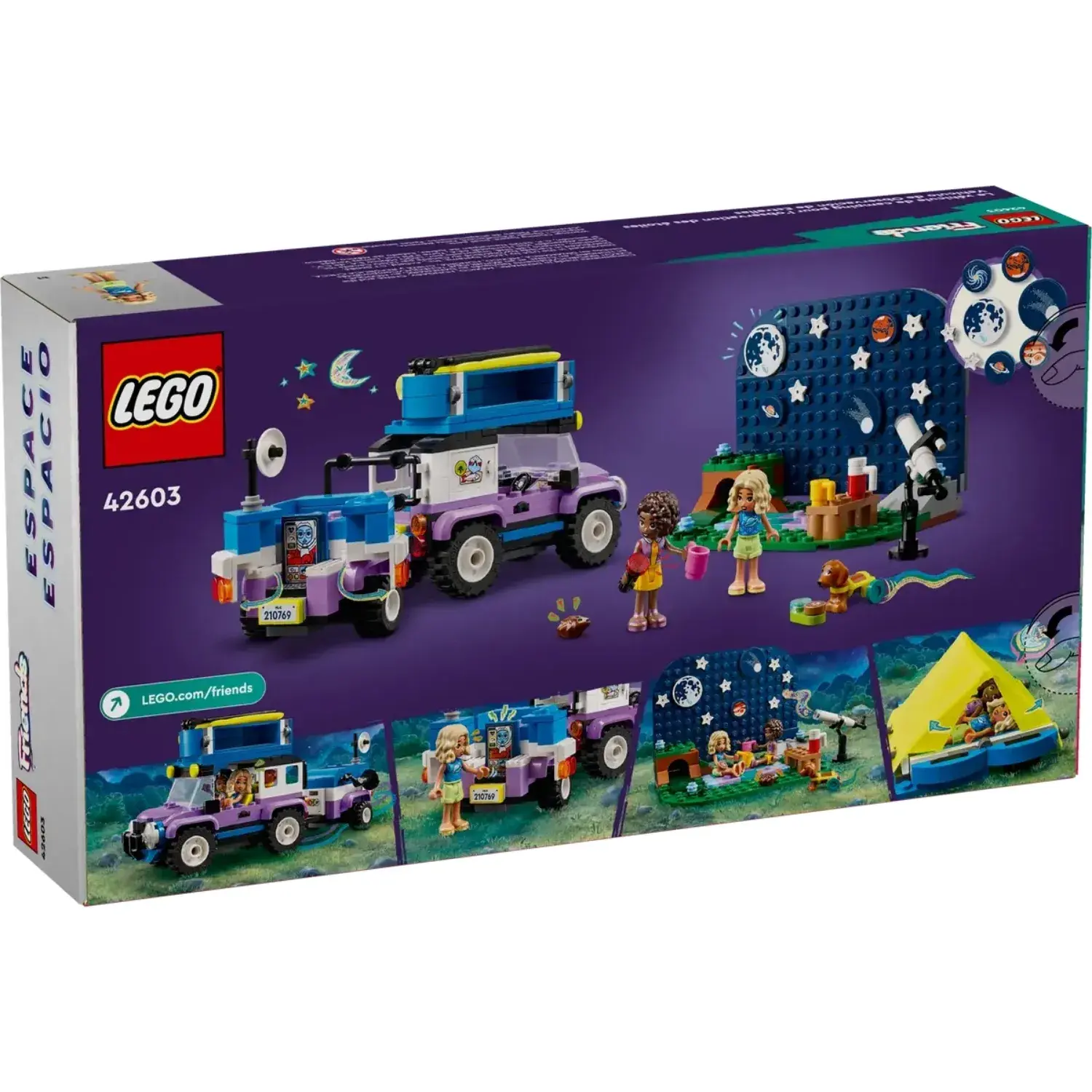 64 ブルースリー LEGO Yıldız Gözlemleme Kamp Aracı 42603 | Satın Al